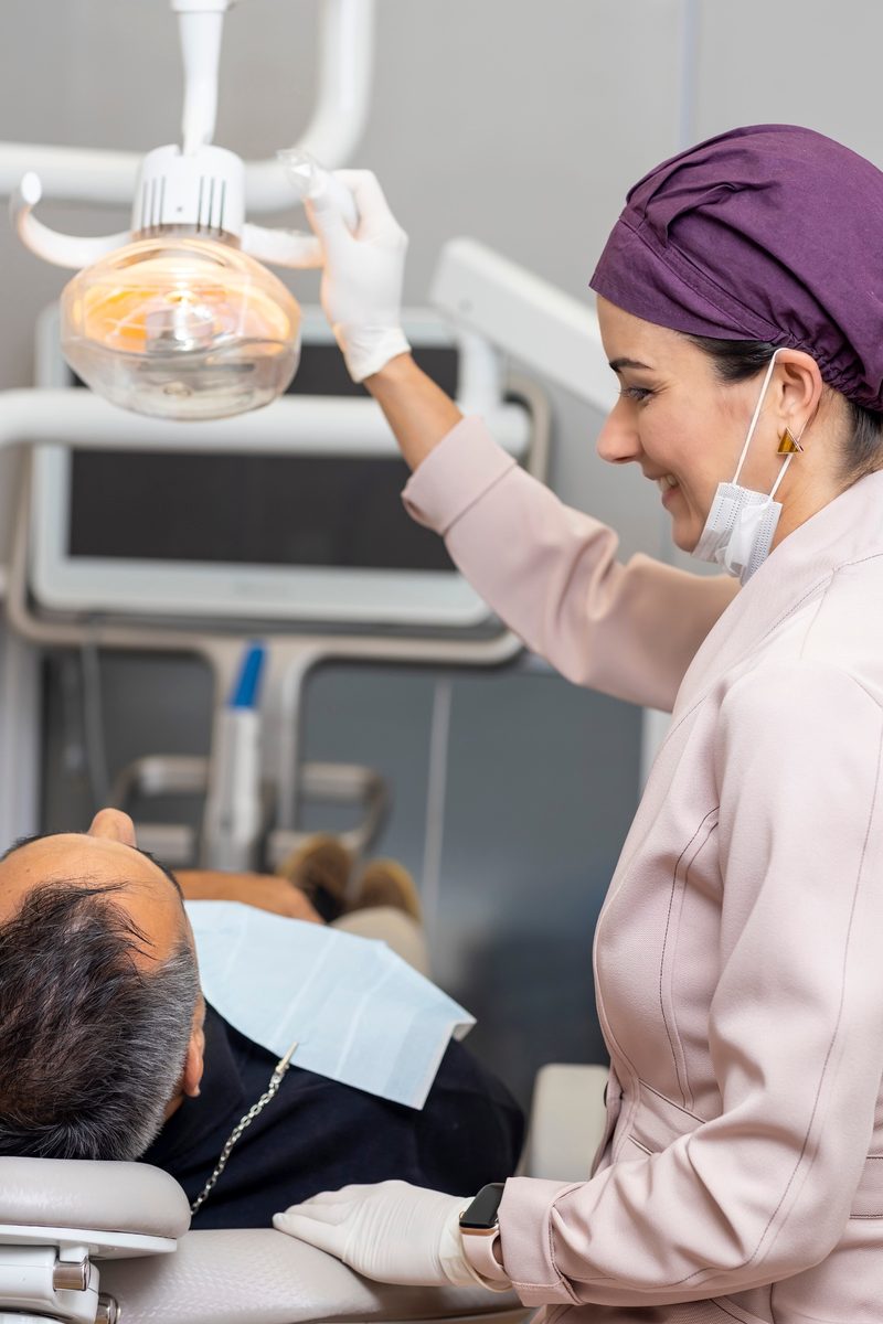 Atendimento odontológico na Senyum